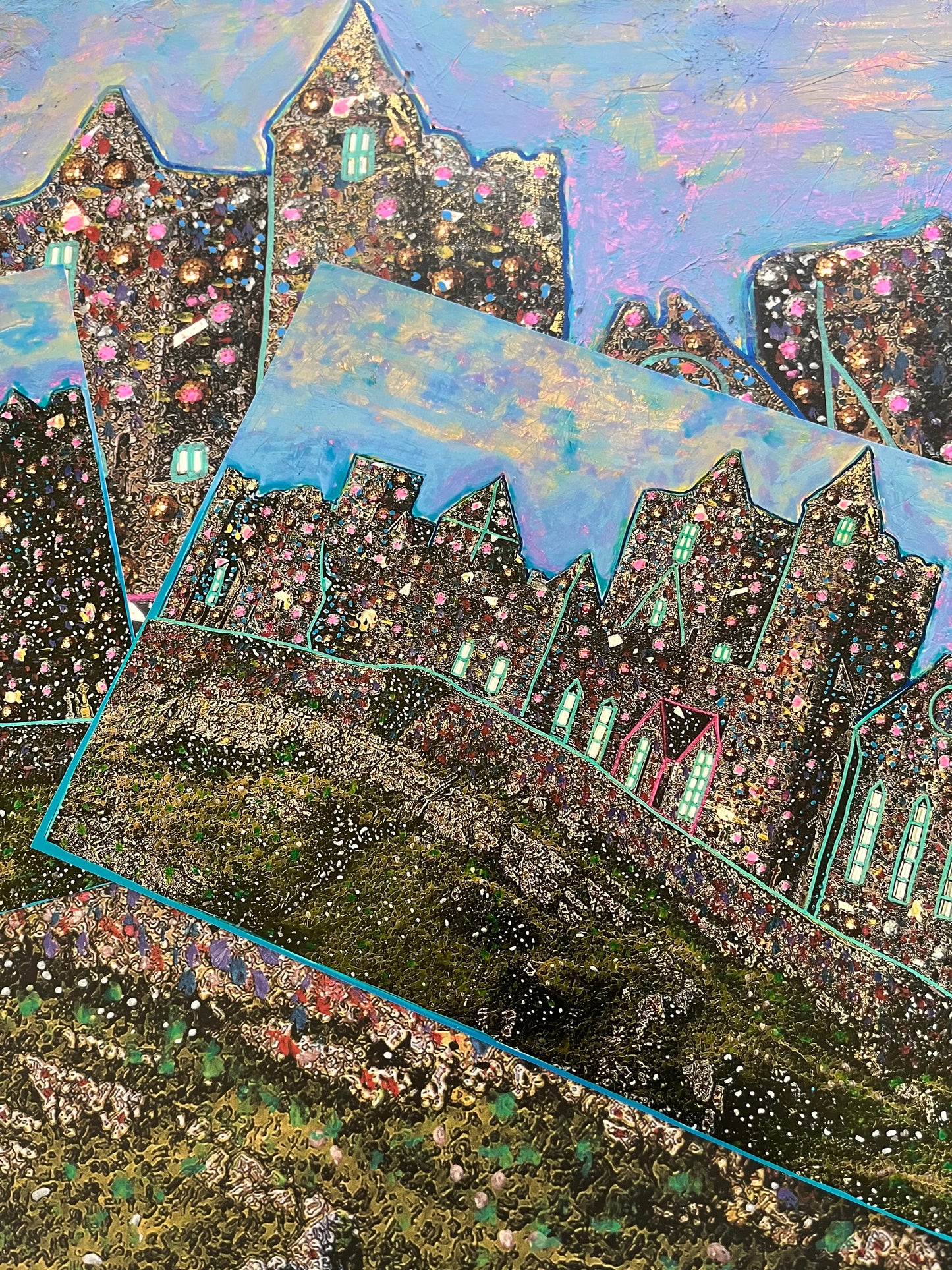 The Rock of Cashel Print .