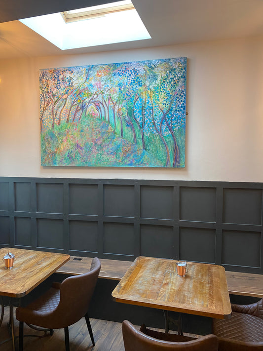 Walking in Glengarra Woods.