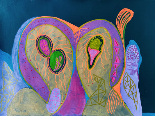 Mountain at Sea A1 Print