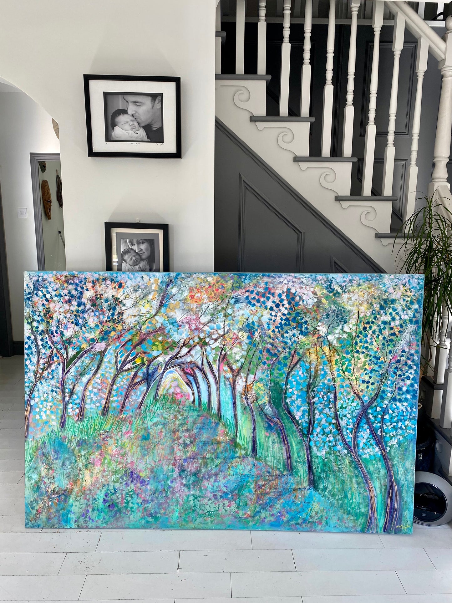 Walking in Glengarra Woods.