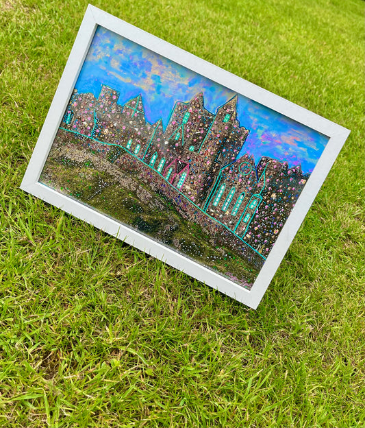 The “Rock of Cashel framed print “ .