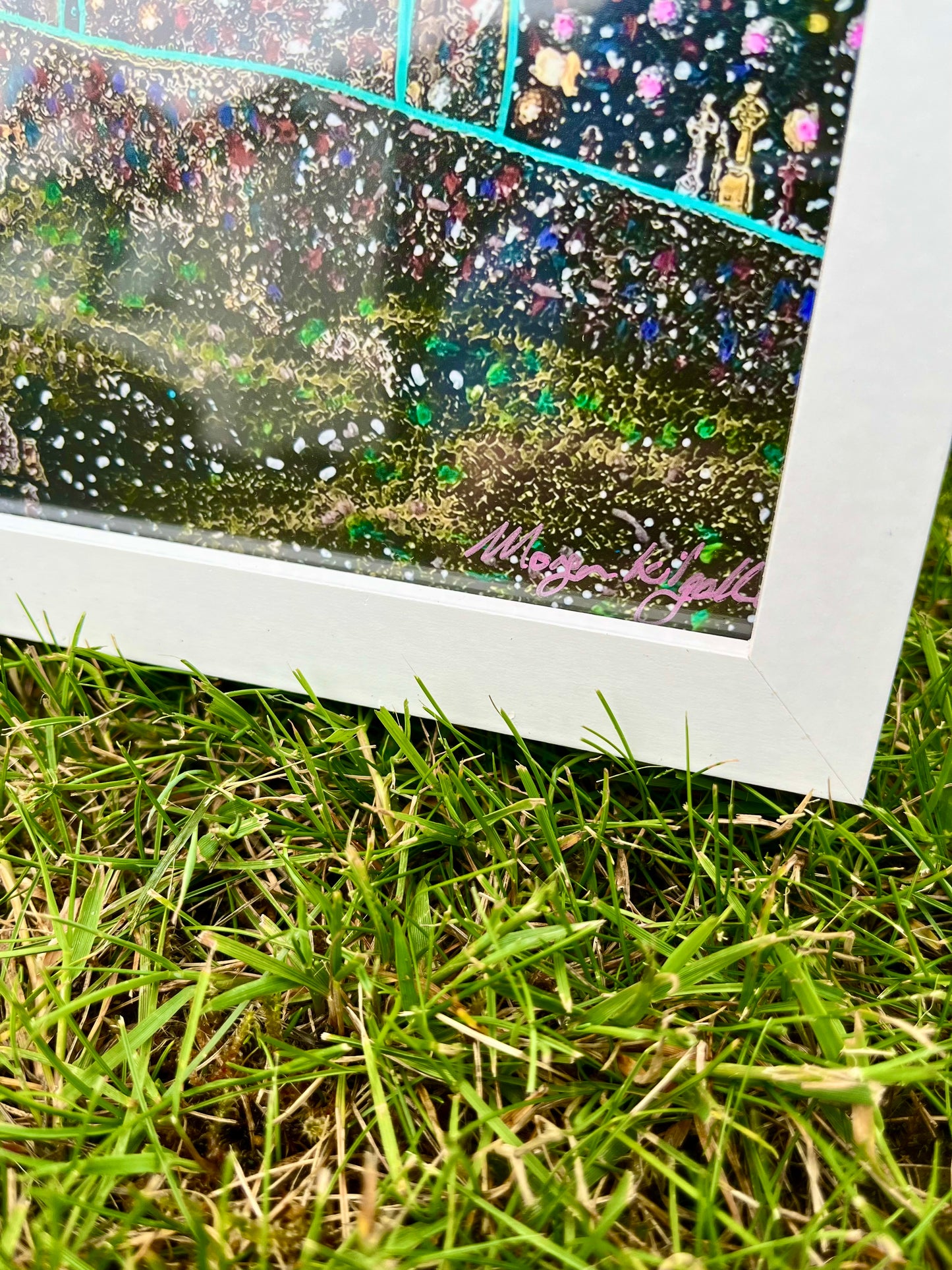 The Rock of Cashel Print .