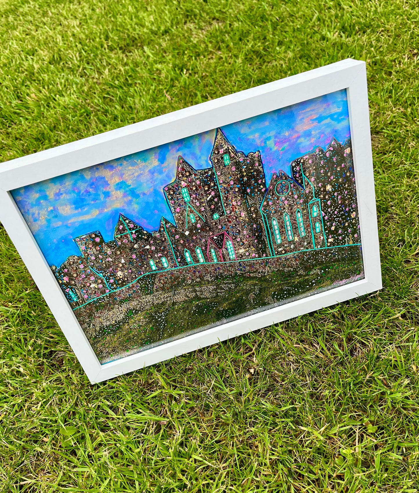 The “Rock of Cashel framed print “ .