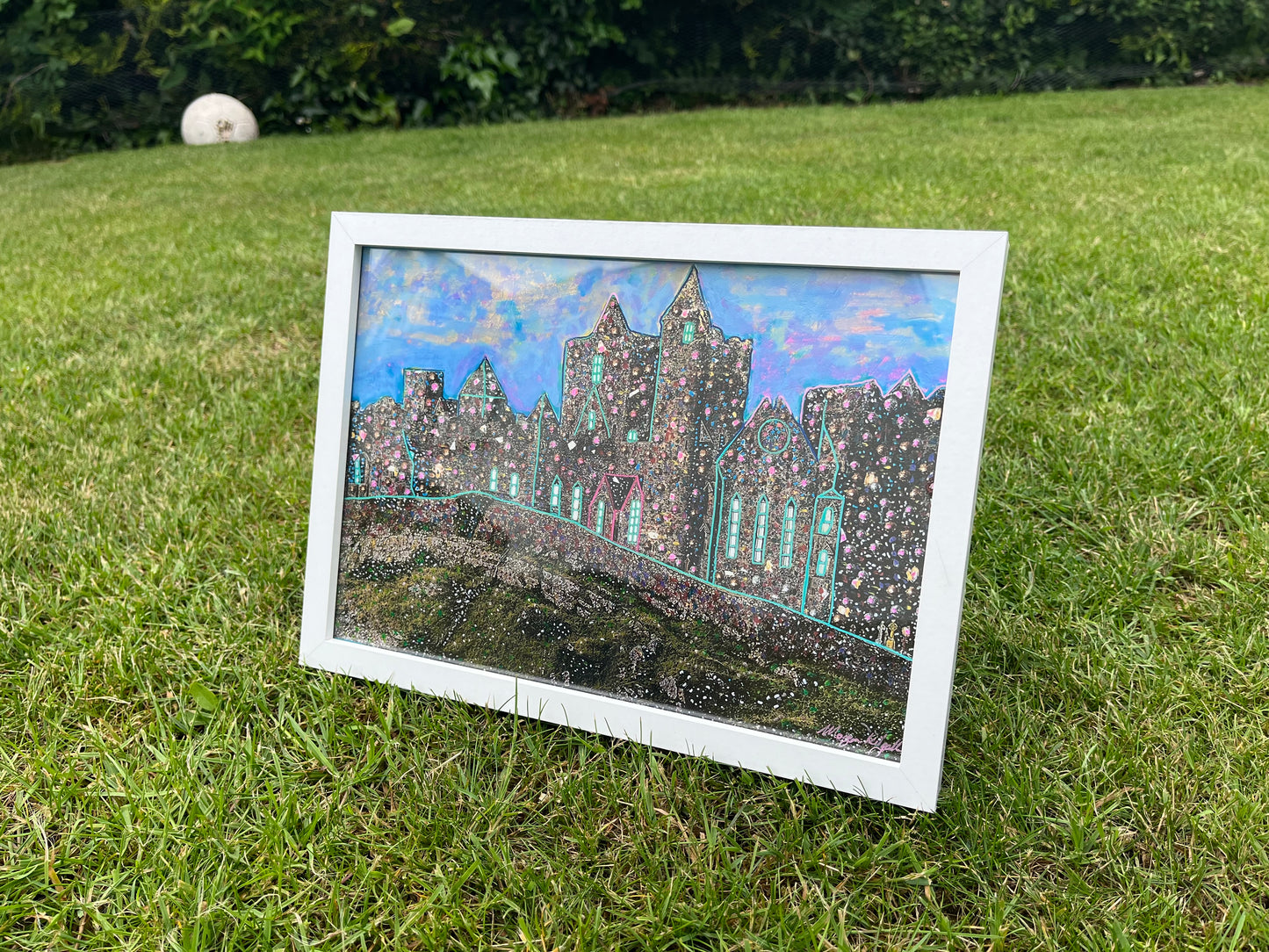 The “Rock of Cashel framed print “ .