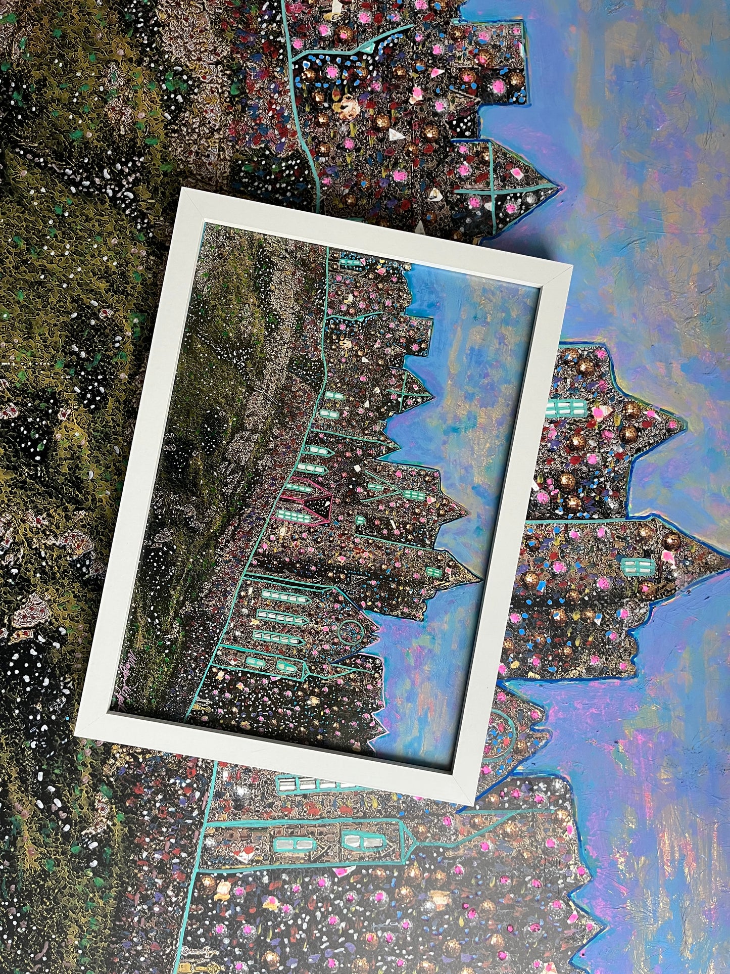 The “Rock of Cashel framed print “ .