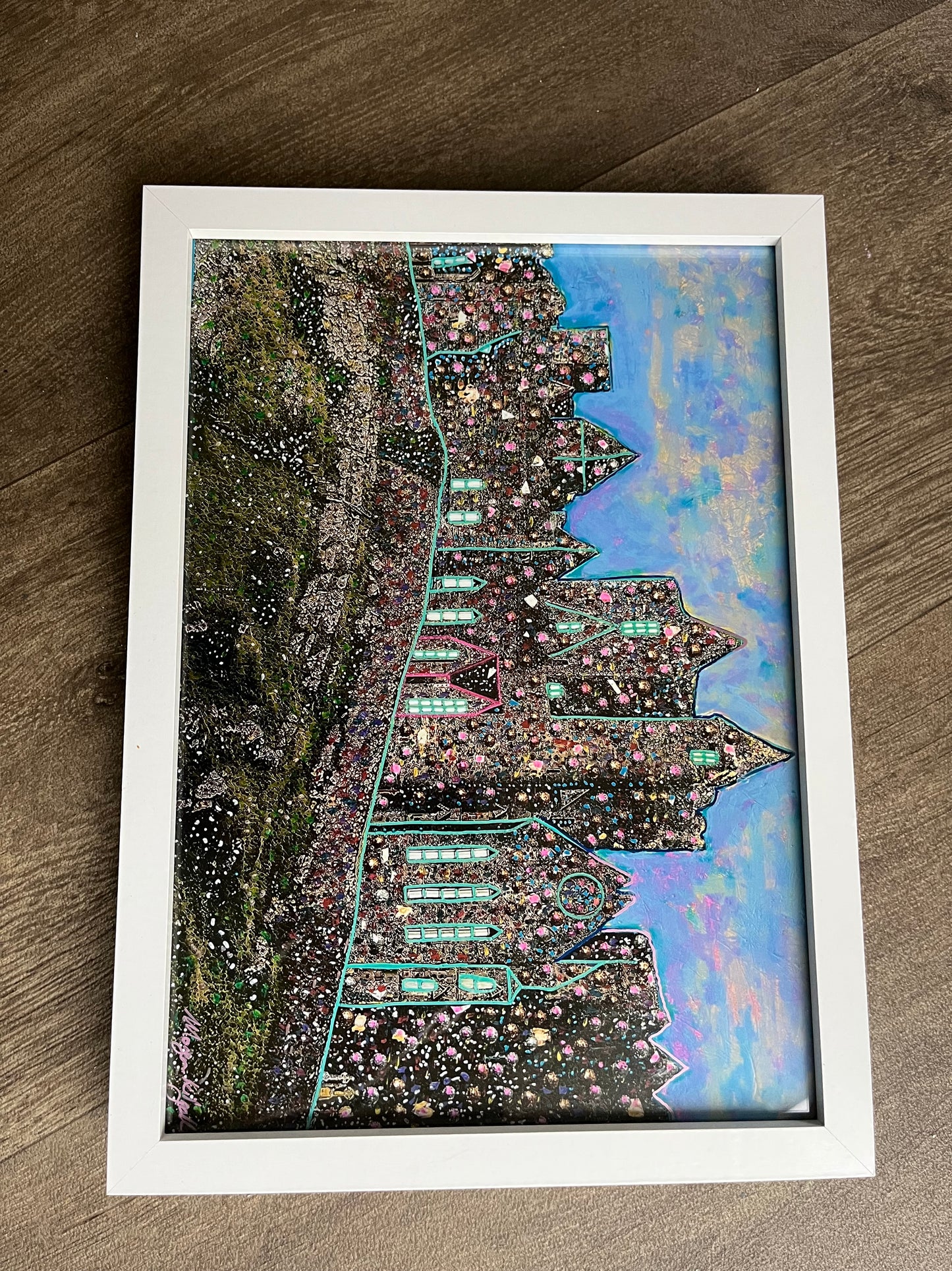 The “Rock of Cashel framed print “ .