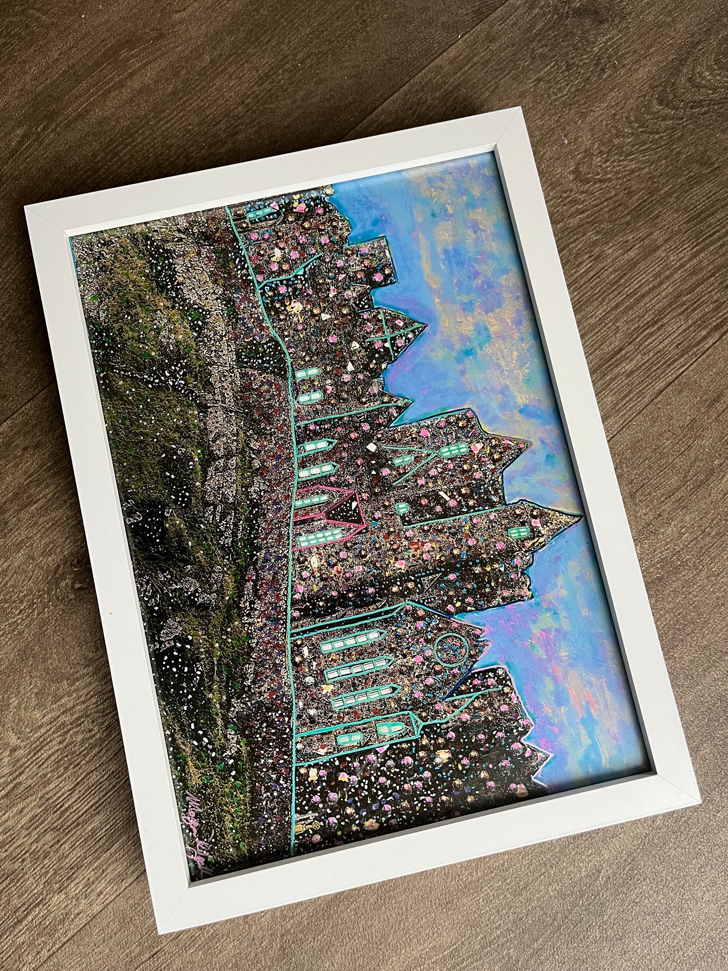 The “Rock of Cashel framed print “ .