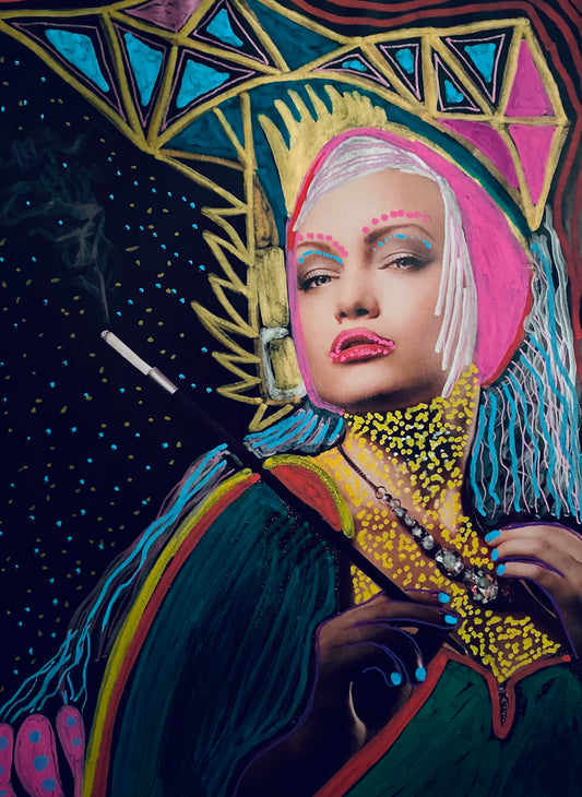 The Countess A1 colour pop prints .