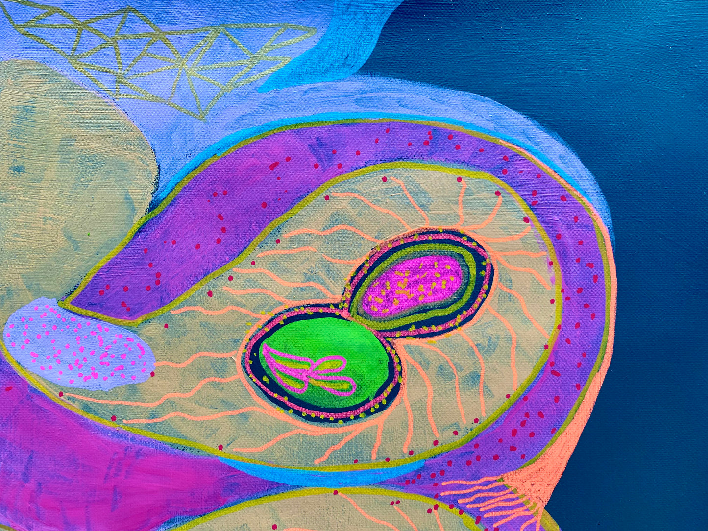 Mountain at Sea A1 Print