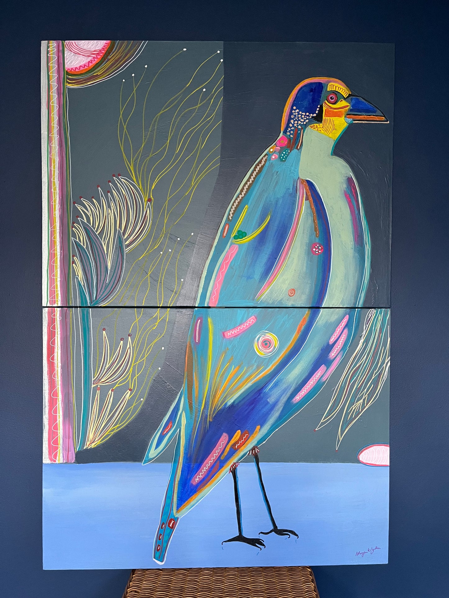 Kevin “The Colourful Crow “ .