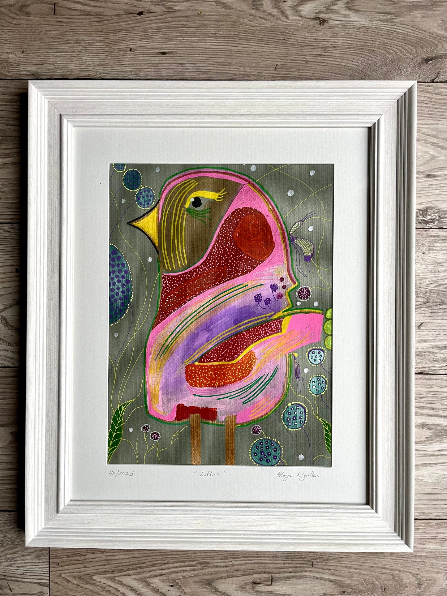 Lottie Framed prints of Original .