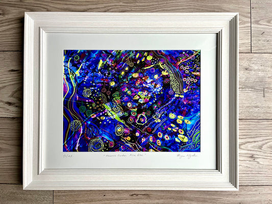 Heavens Garden Mica Blue .